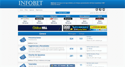 Desktop Screenshot of infobet.es